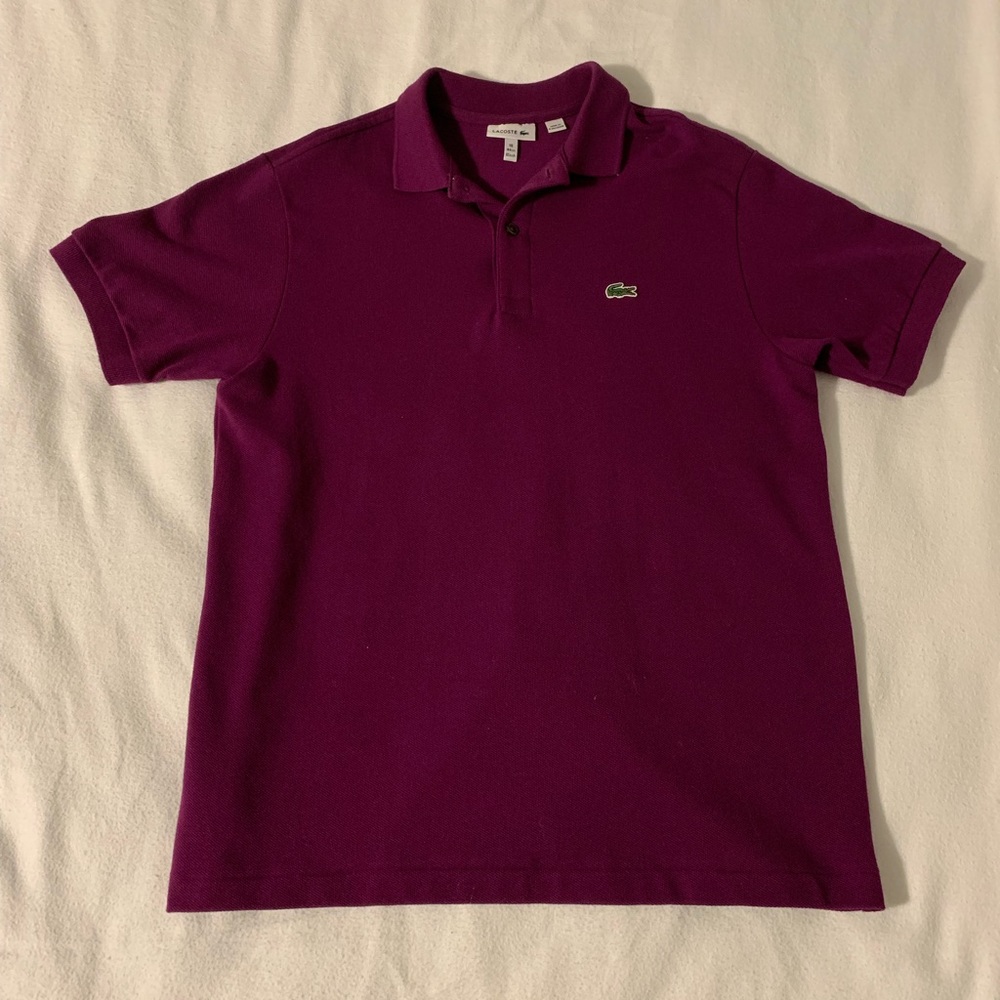 Lacoste Polo (Purple)
